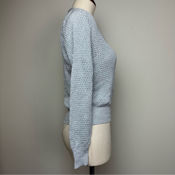 Vintage Metallic Knit Sweater - Picture 7 of 12